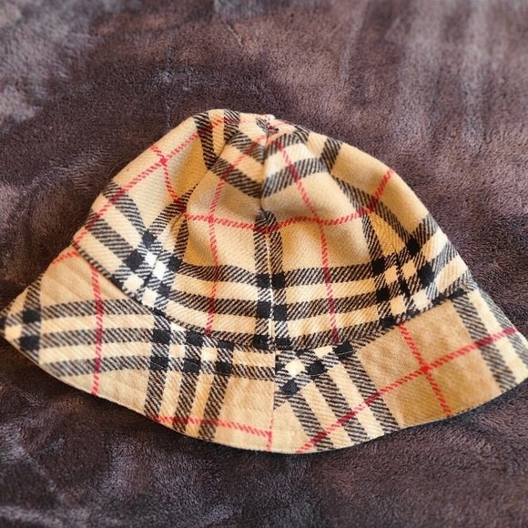 Burberry Nova check bucket safari reversible hat cap - Picture 8 of 8